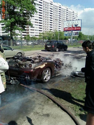 Illustration for article titled In Soviet Russia, Half-Hour-Old Ferrari Fires You!